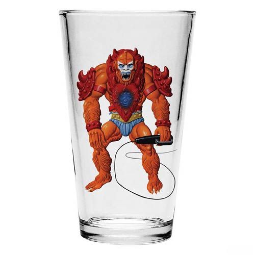 Masters of the Universe Beast Man Pint Glass